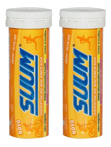 2 X Suum Hidroeletrolítica 20 Pastilhas - Evita Caimbras