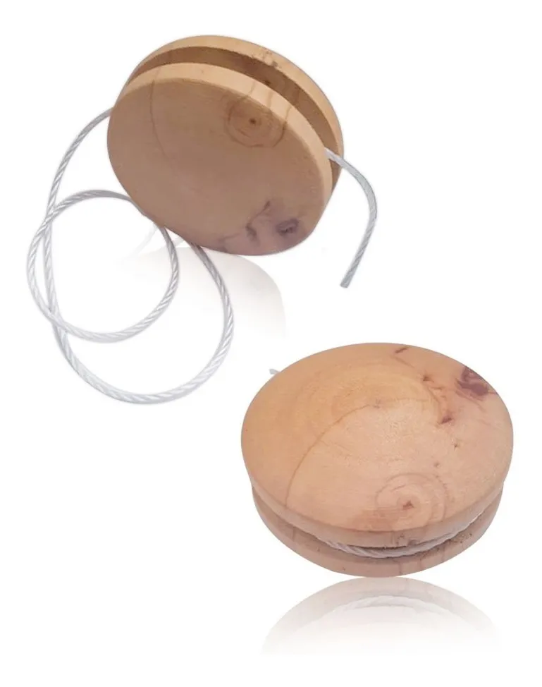 yoyos de madera