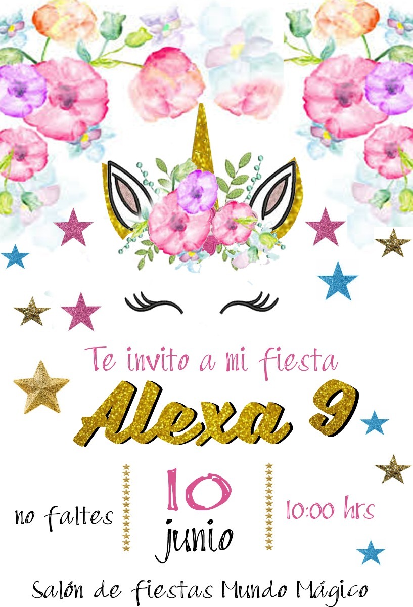 23 Invitaciones De Unicornios Gratis Para Pinterest 23 Invitaciones De Unicornios Gratis Para Pinterest