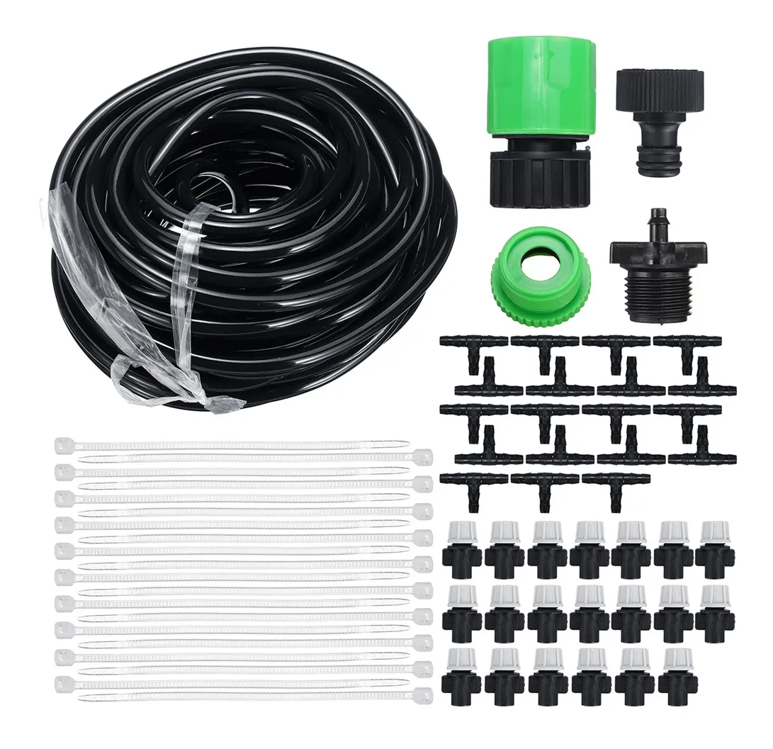 20 M Jardín Patio Agua Mister Aire Misting Refrigeración Mic Patio Agua Mister Aire Misting
