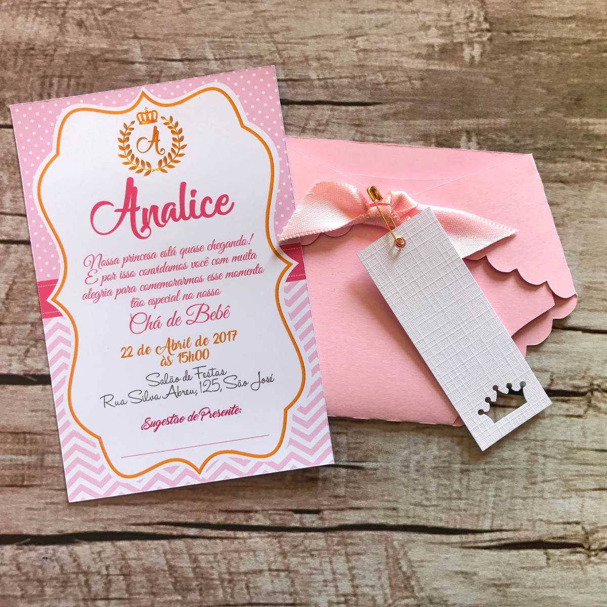 200 convites ch 225 de beb 234 princesa realeza fralda rosa cha de bebe convites