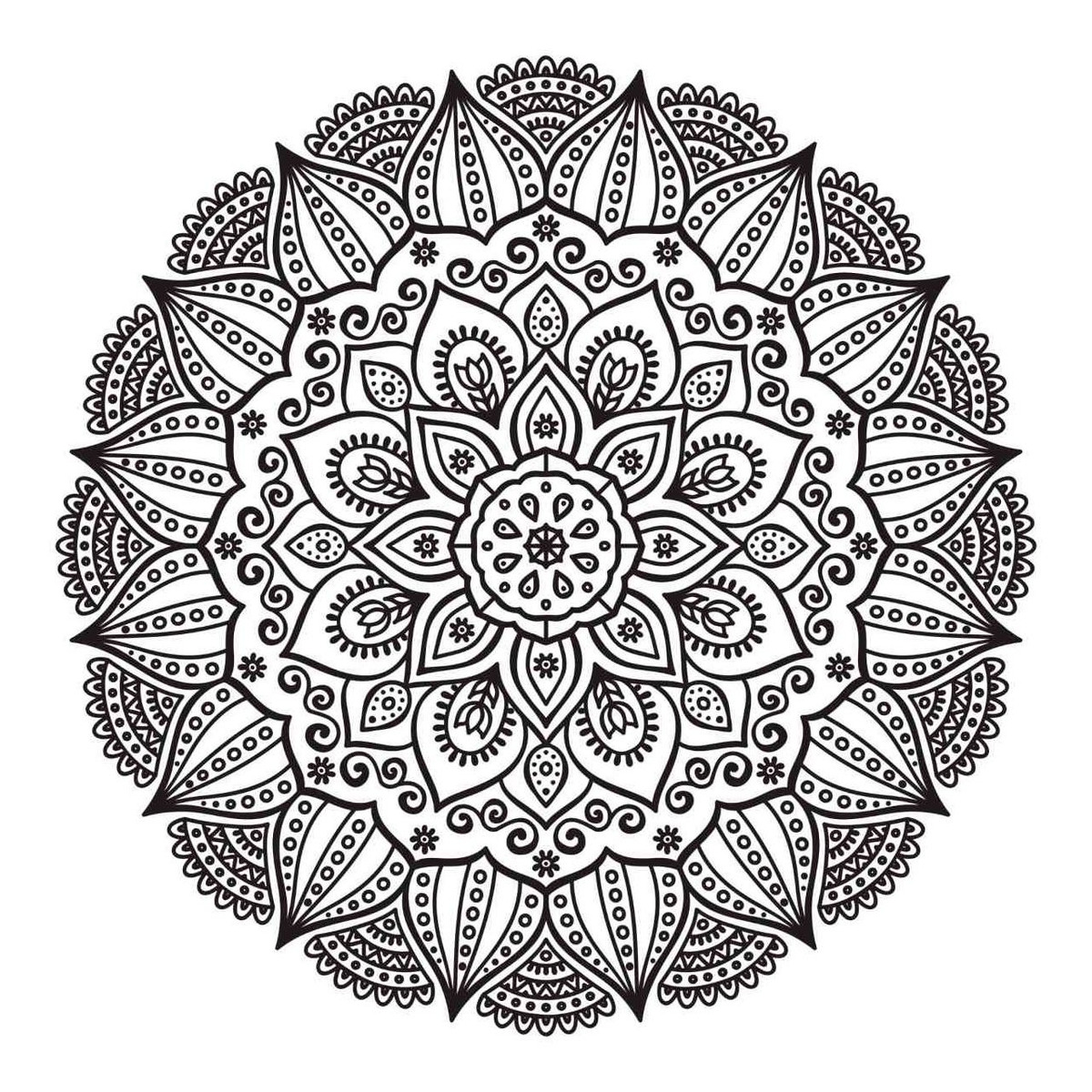 200 Mandalas Para Colorear Imprimibles Libro Digital Pdf 200 Mandalas Para Colorear Imprimibles Libro Digital Pdf