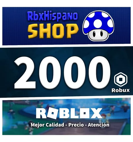 2000 Robux Roblox Mejor Precio Todas Las Plataformas 63 999 En Mercado Libre - 10000 robux roblox mejor precio todas las plataformas