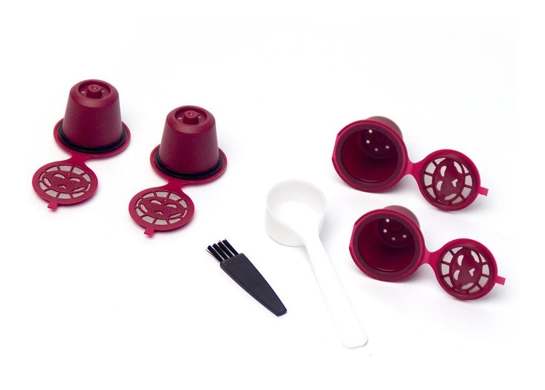 Color: negro 2018 Kitchen Coffee Tea Pod Filters Filtro de c/ápsula de caf/é reutilizable Accesorios de caf/é