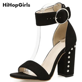 Altos Mercado Sandalias En Mujer Zapatos Sexi Negro Tacos De Hot uXkTZiPO