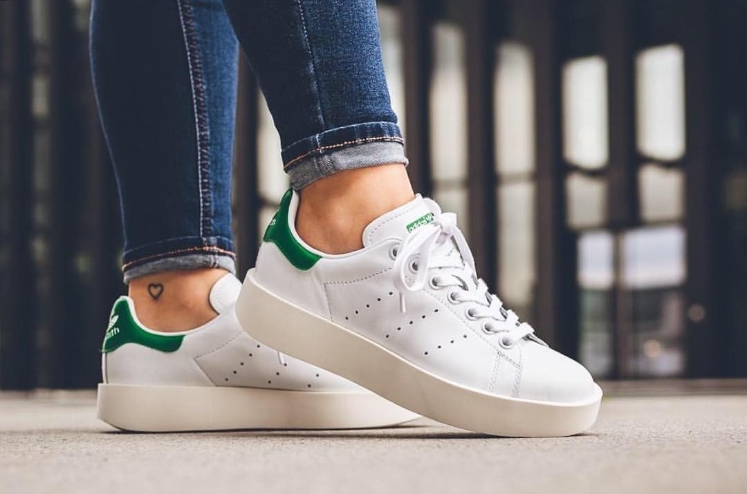 adidas stan smith bold mujer