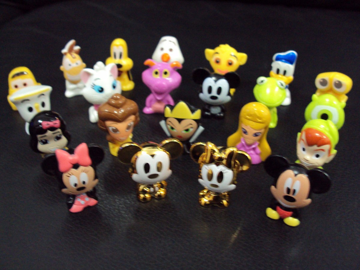 22 Gogo's Disney Da Claro Com Minnie E Mickey Dourados - R 