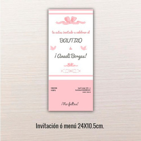 24 pz invitaciones bautizo 24x10 5cm bautizo invitaciones templates