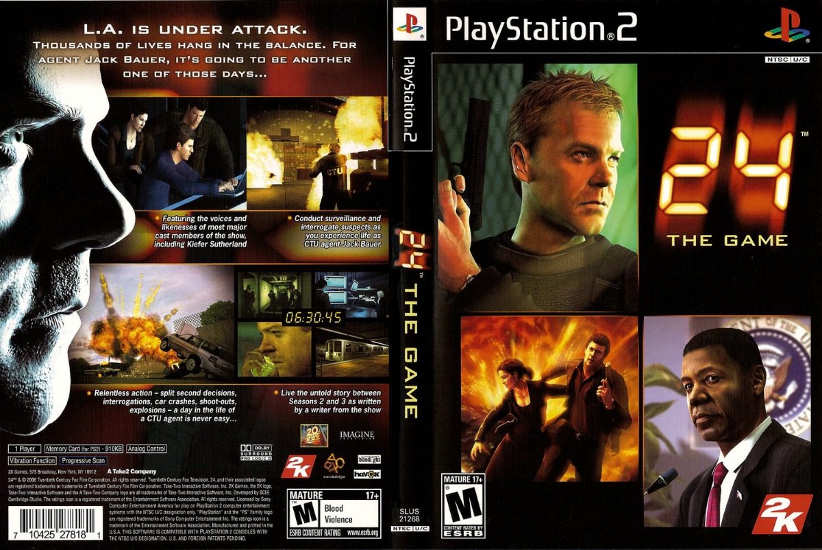 24hrs:The Game Playstation 2 