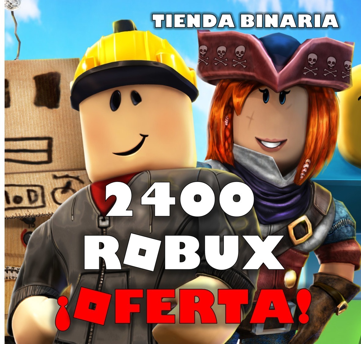 2400 Robux En Roblox El Mejor Precio 299 00 En Mercado Libre