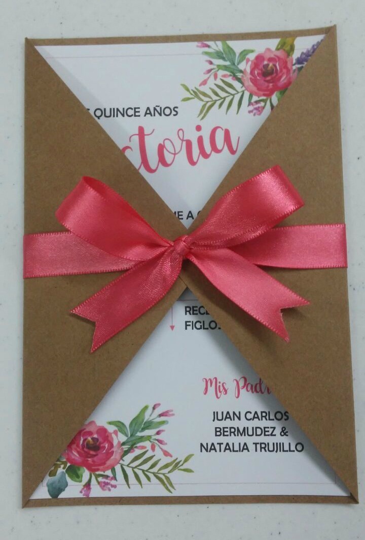 25 Invitaciones Para Xv Años O Boda 45000 En Mercado Libre