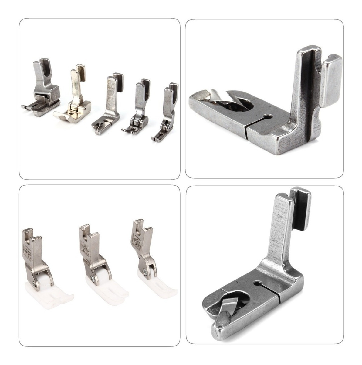 se adapta 1//8/" + Máquina De Coser Industrial Tuberías Pie Pie HERMANO JUKI