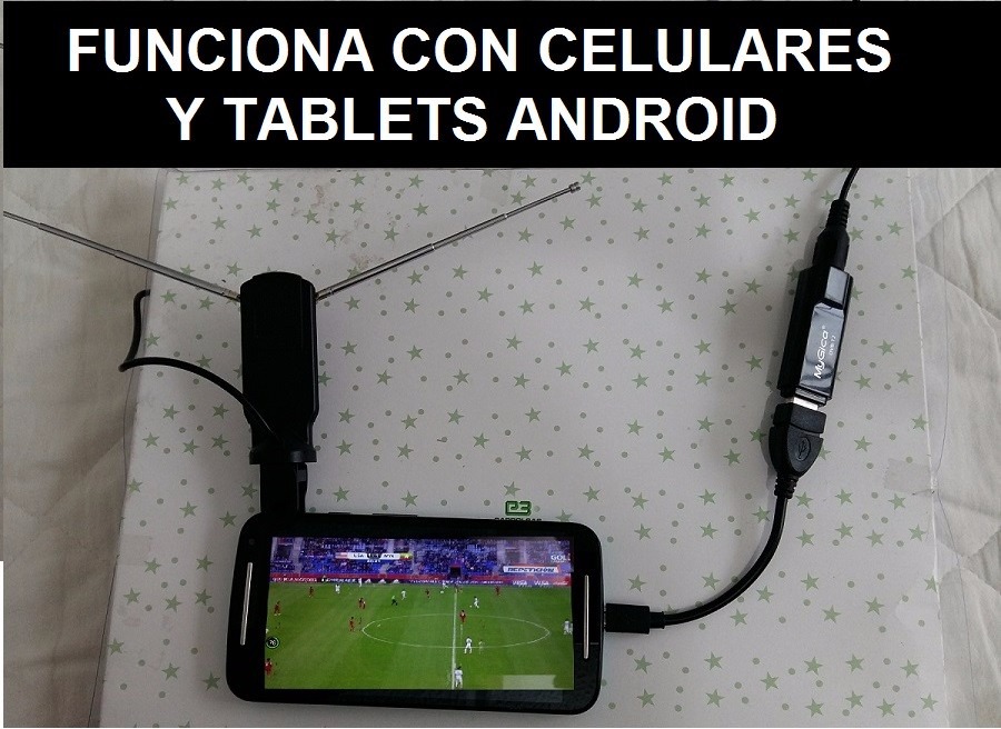 Antena tdt para celular casera