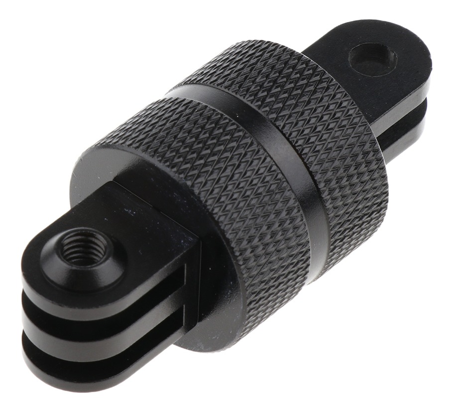 2 piezas de aluminio 360 grados giratoria de brazo de Adaptador de Montaje para Cámara GoPro