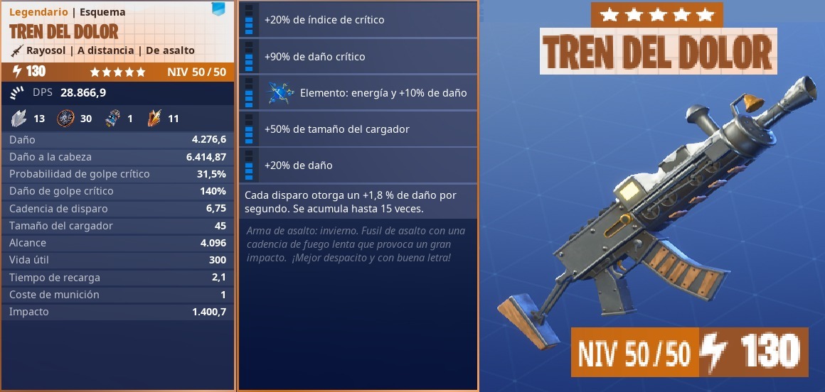 3 armas 130 1 arma explosiva 106 fortnite salvar el mundo cargando zoom - fortnite salvar el mundo armas 130