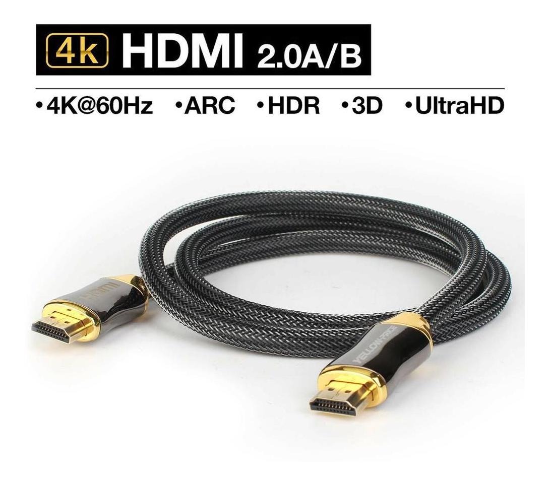 6ft HDMI 2.0 High Speed 18Gbps Ethernet Ready 28AWG Braided Cord 4K @ 60Hz