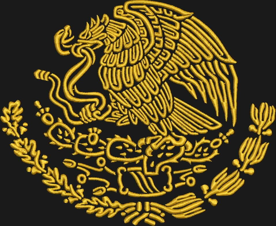 Escudo Aguila Ponchados Mty.