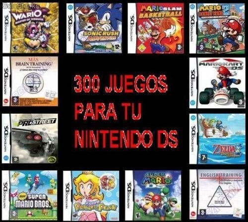 300 Juegos Digitales Para Nintendo Ds, Dsi Y Dsixl - Bs ...