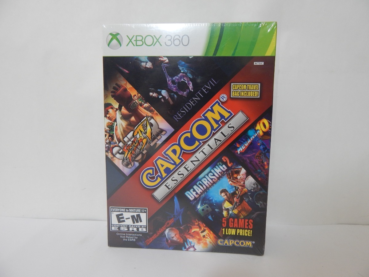 Capcom Essentials Para Xbox 360 5 Juegos ¡nuevo Sellado ...