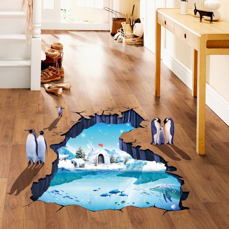 3d Wall Sticker Adesivo 3d Piso Ch u00e3o Fenda Polar Pinguins R$ 75,90 em Mercado Livre Adesivo Para Pasta De Dente ~ 3d Wall Sticker Adesivo 3d Piso Ch u00e3o Fenda Polar Pinguins R$ 75,90 em Mercado Livre