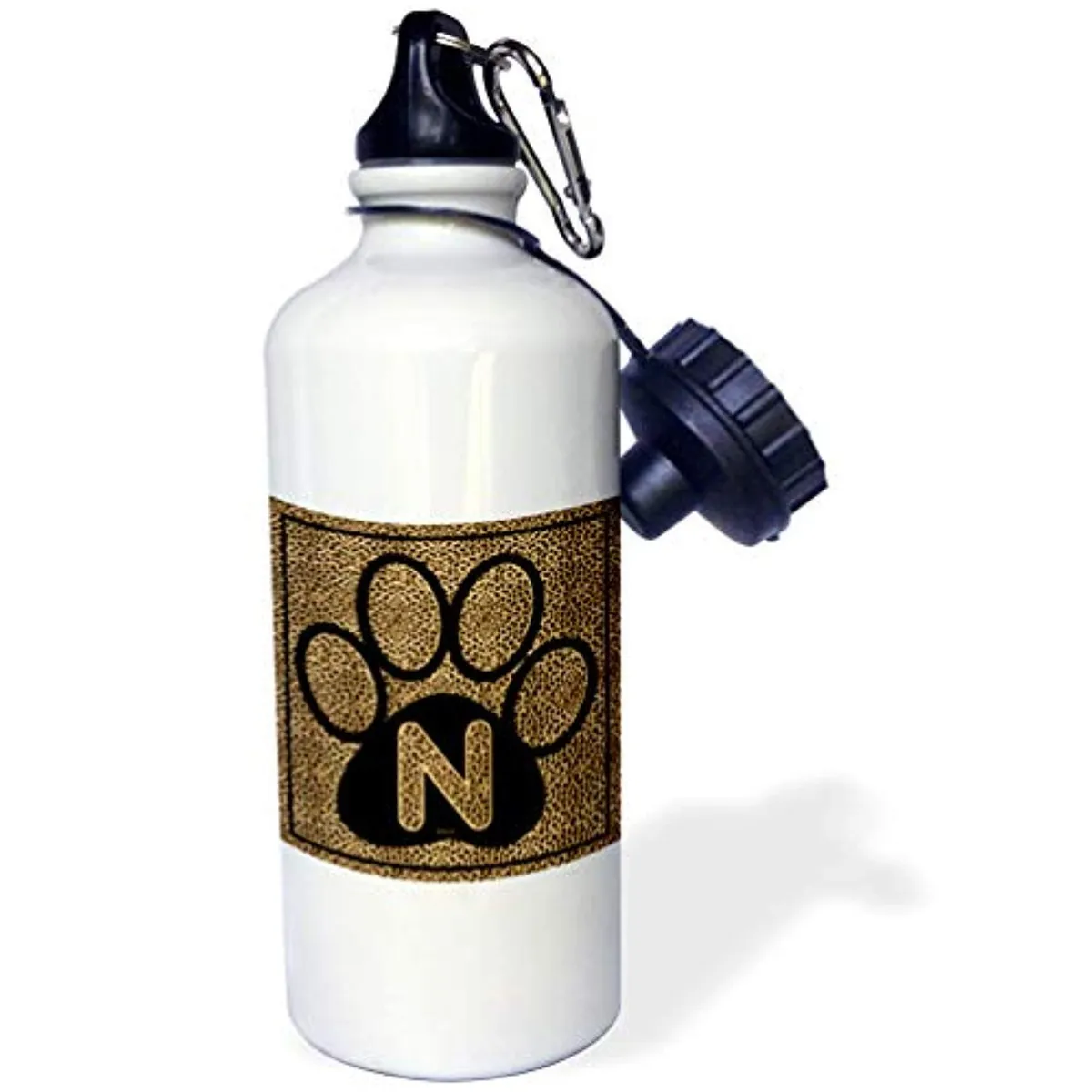 3dRose wb/_25947/_1 Water Bottle 21oz White