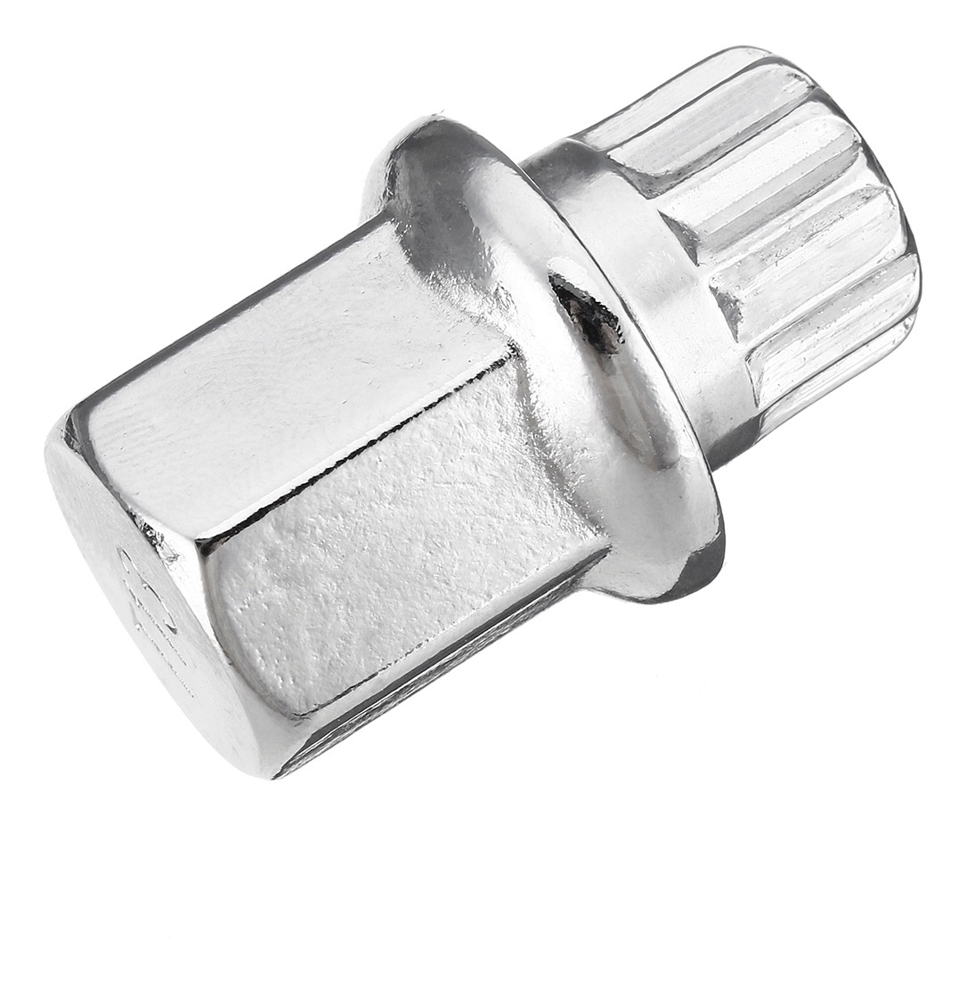 De Bloqueo Rueda Pernos Juego De 4 X M14 x 1,5 Plata de 25 Mm Rosca