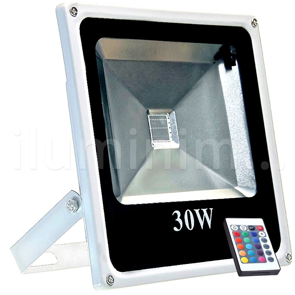 4 Refletor Led Flood Light Outdoor 30 W 2 De 50 R 230 Carregando Zoom