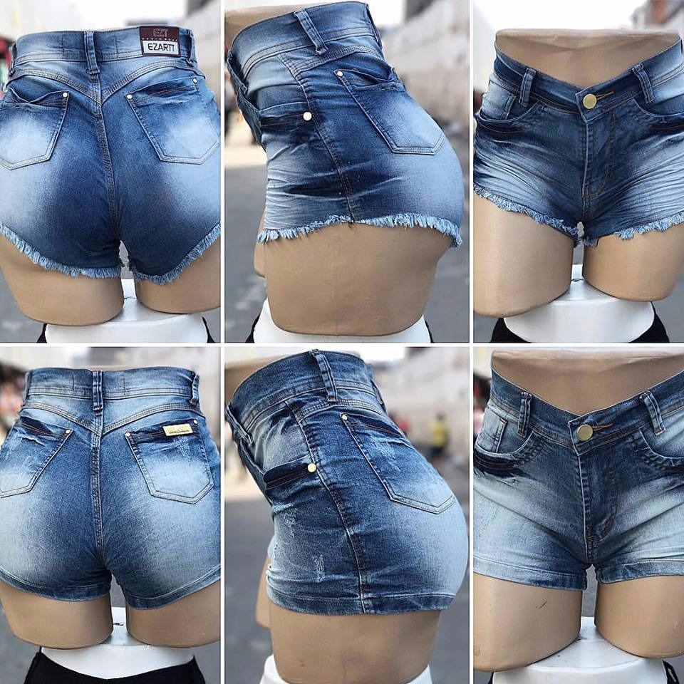 short jeans feminino 2018