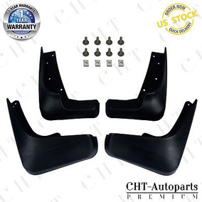 4pcs delantera trasera coche Mud Flaps Splash Guards Protector guardabarros guardabarros guardabarros guardabarros ajuste personalizado