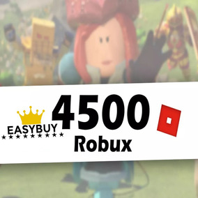 4500 Robux Roblox Cualquier Consola Mercadolider Gold - 1700 robux de roblox al instante las 24hs