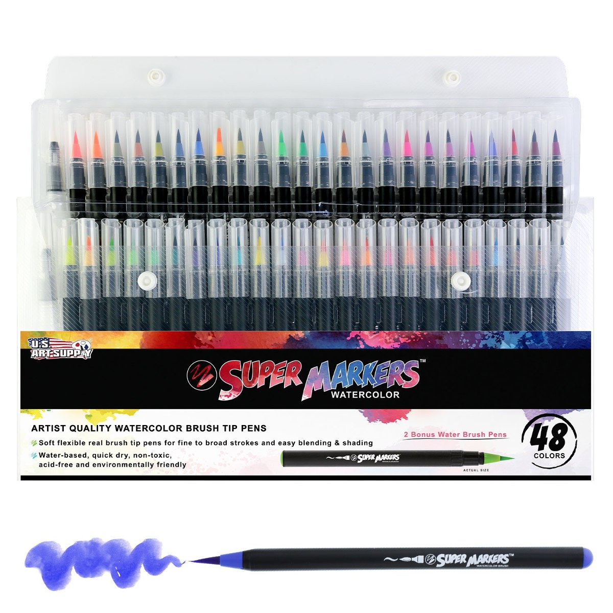 Color In Watercolor Brush-fine
