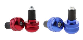 2 piezas Universal Moto Manillar Extremos Pesos de agarre Anti Vibraci/ón Tap/ón Tapones de mano Barras Extremo de barra Piezas