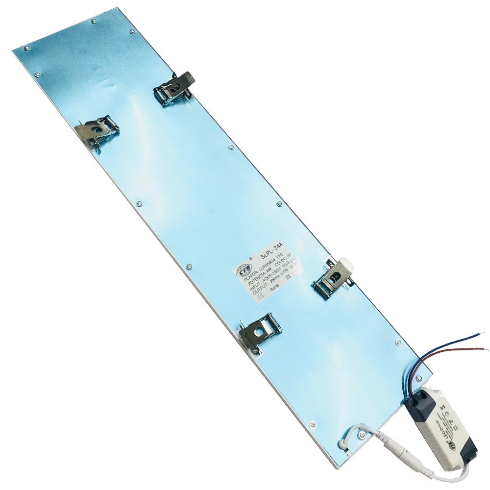 4x Painel Lumin Ria Led Retangular Embutir 24w 60cm X 15cm R 297 4x Painel Lumin Ria Led Retangular Embutir 24w 60cm X 15cm R 297
