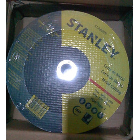 5 Discos Abrasivos De 9 Corte Inox - Sta8069 Stanley