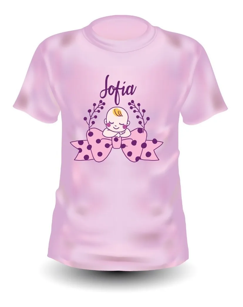 playeras personalizadas de baby shower