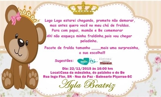 50 Convites Com Envelope E Selo Personalizados Chá De Bebê 