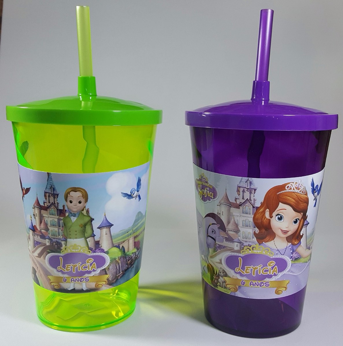 50 Copos Acrílico Com Canudo Personalizados Princesa Sofia R$ 300,99 em Mercado Livre Valmor Artesanato Joinville ~ 50 Copos Acrílico Com Canudo Personalizados Princesa Sofia R$ 300,99 em Mercado Livre