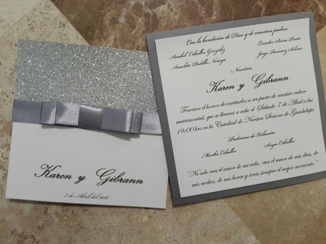 50 Invitaciones Para Boda O Xv Años - $ 1,250.00 en 