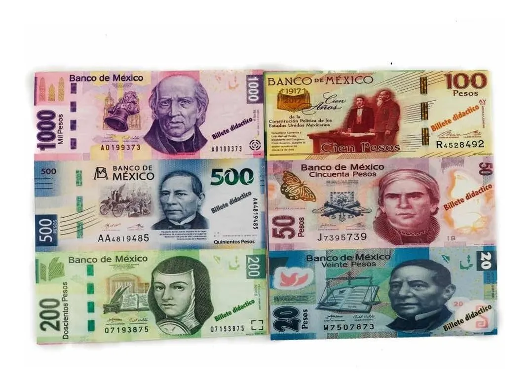 billetes de 500 de juguete