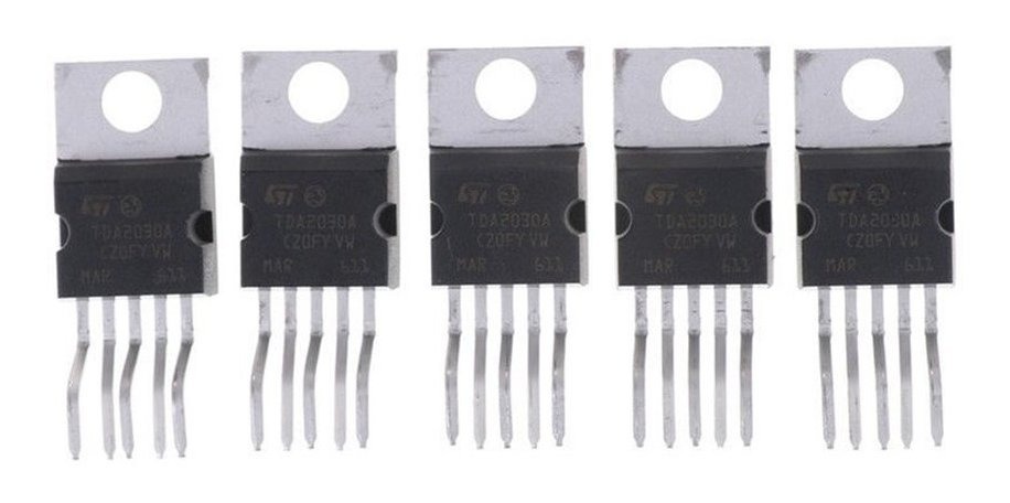 5PCS TDA2030A TDA2030 TO-220 18W Hi-Fi Amplifier 35W Low Power Driver IC