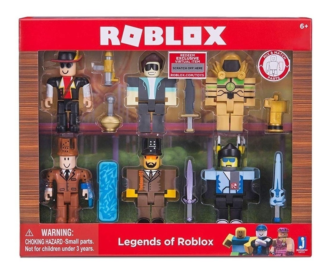 Brand New Roblox Action Legends Of Roblox Figure Pack - i lps roblox