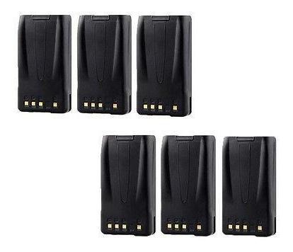 6x 2.0Ah Li-ion KNB-55L KNB-57L Battery for KENWOOD TK2160 TK3160 NX220 NX320