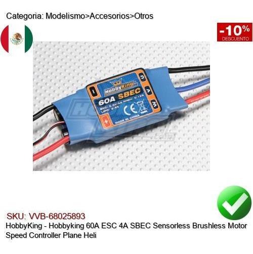 Hobbywing QUICRUN 60A 1060 Brushless ESC 1:10 1//10 RC Car Drehzahlregler