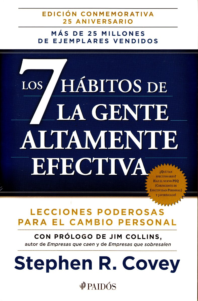7 Habitos De La Gente Altamente Efectiva Stephen R. Covey 499.00 en Mercado Libre