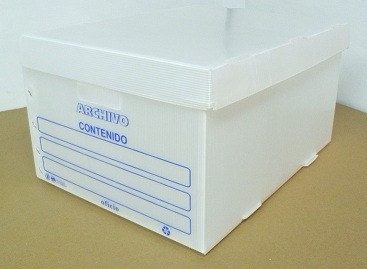 8 Cajas Para Archivo De Plastico Tamaño Carta - $ 550.00 