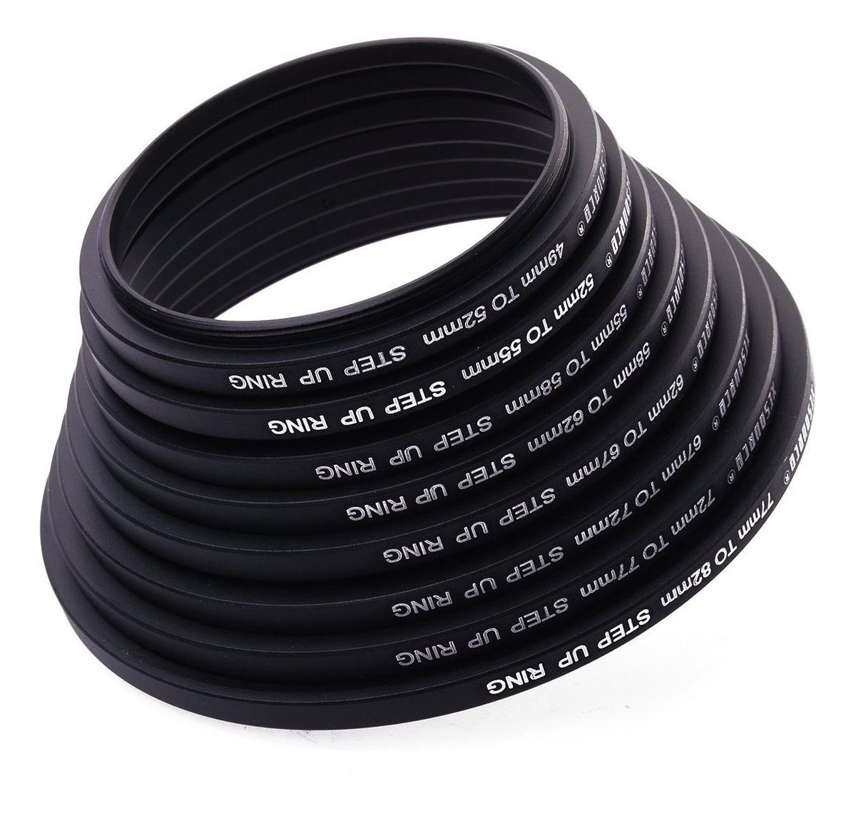 Anillo Aumento 55-58 Mm-Negro Aluminio