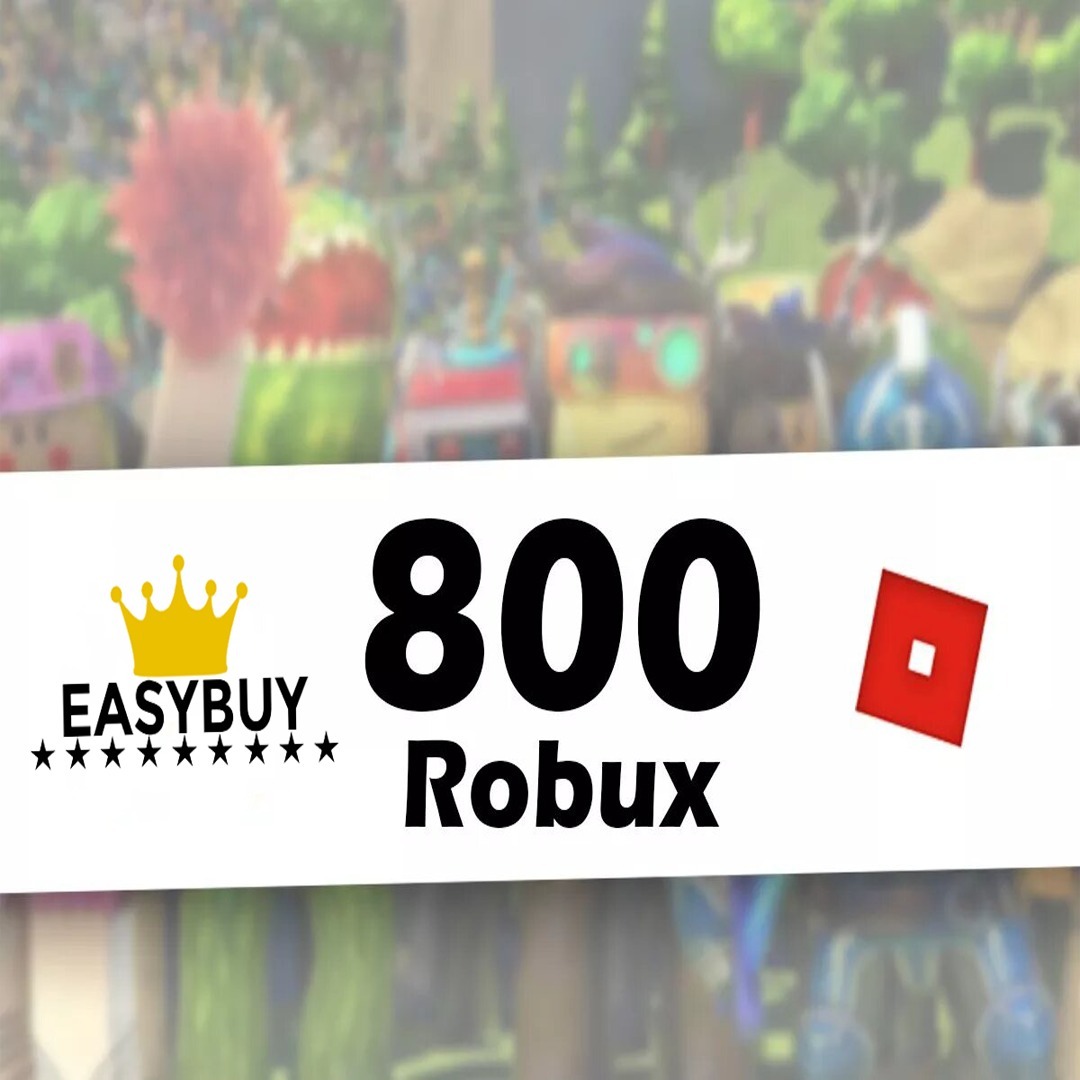 800 Robux Roblox Cualquier Consola Mercadolider Gold - como conseguir ropa gratis en roblox sin robux nueva