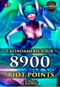 8900 Rp Riot Points League Of Legends Lol Latinoamerica Sur - godzilla king of the monsters roleplay roblox