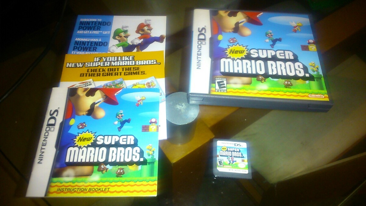 9 Juegos Nintendo Ds Lite, Con Cajas Y Manuales ...