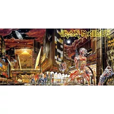 Poster Rock Hd Iron Maiden 45x90cm Foto Somewhere In Time